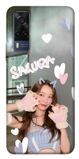 Чохол на Vivo Y53s Sakura - LE SSERAFIM фото 1 з 1