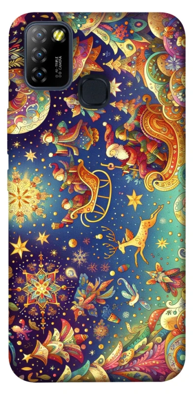 Чохол на Infinix Hot 10 Lite Christmas spirit ver.10 фото 1 з 1