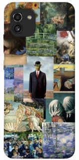 Чехол на Samsung Galaxy A03 Art collage ver.4 фото 1 из 1