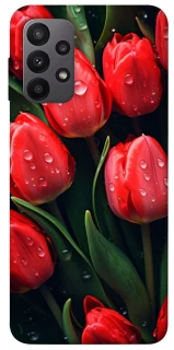 Чохол на Samsung Galaxy A23 4G Червоні тюльпани фото 1 Чохол на Samsung Galaxy A23 4G Червоні тюльпани фото 1 з 1