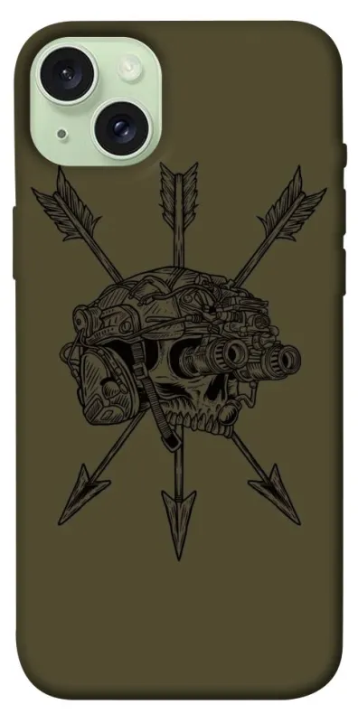 Чохол на Apple iPhone 15 Plus (6.7") Mil skull фото 1 з 1