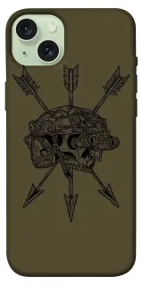 Чехол на Apple iPhone 15 Plus (6.7") Mil skull фото 1 из 1