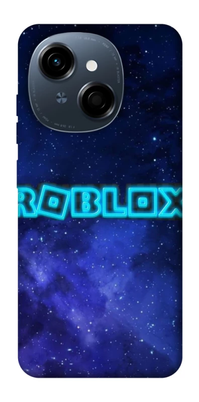 Чохол на TECNO Spark Go 1 Roblox Space Logo Blue фото 1 з 1