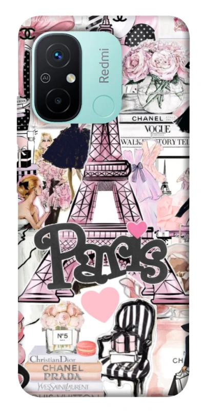 Чохол на Xiaomi Redmi 12C / Poco C55 Fashion collage ver.8 фото 1 з 1