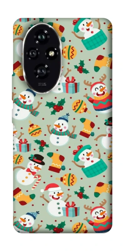 Чохол на Honor 200 Новорічний v2 фото 1 з 1