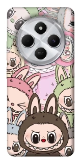 Чохол на Xiaomi Redmi 14C / Poco C75 All Labubu 3 фото 1 з 1