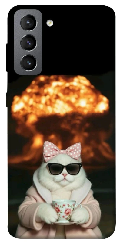 Чехол на Samsung Galaxy S21 FE Exploding Kittens ver.2 фото 1 из 1