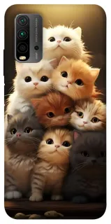 Чехол на Xiaomi Redmi 9T Чехол Kittie Love v2 фото 1 из 1