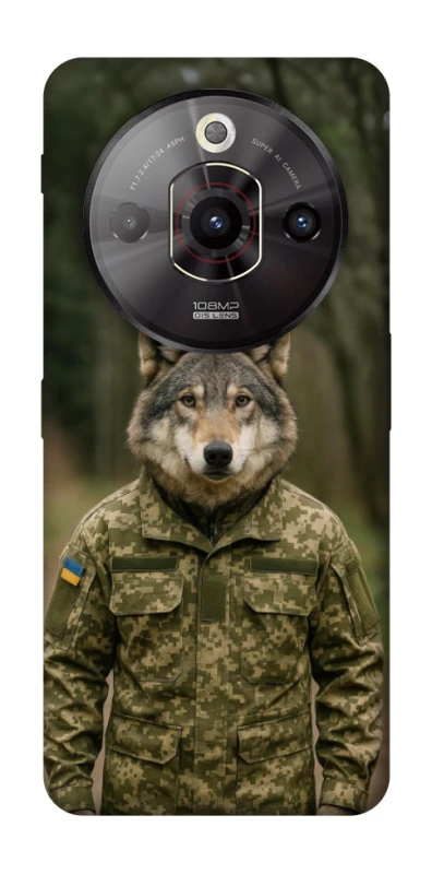 Чохол на ZTE Nubia Focus Pro Вовк захисник фото 1 з 1