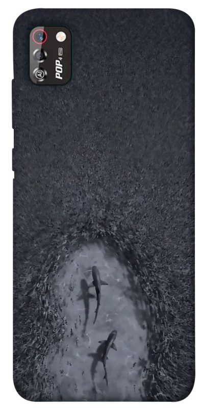 Чехол на TECNO POP 4 Pro Акула фото 1 из 1