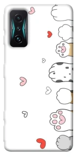 Чехол на Xiaomi Redmi K50 Gaming Paws фото 1 из 1