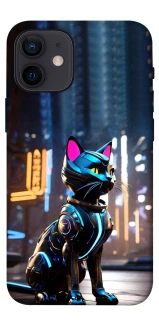 Чохол на Apple iPhone 12 mini (5.4") Cyber cat фото 1 з 1