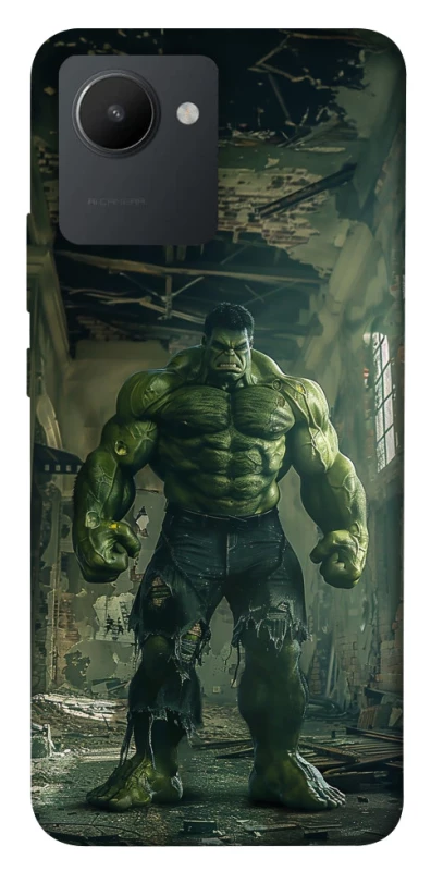 Чохол на Realme C30 Angry Hulk фото 1 з 1