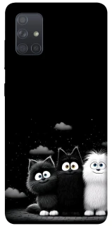 Чехол на Samsung Galaxy A71 Three Cats фото 1 из 1