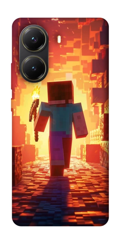 Чехол на Xiaomi Poco X7 Pro Minecraft adventure фото 1 из 1