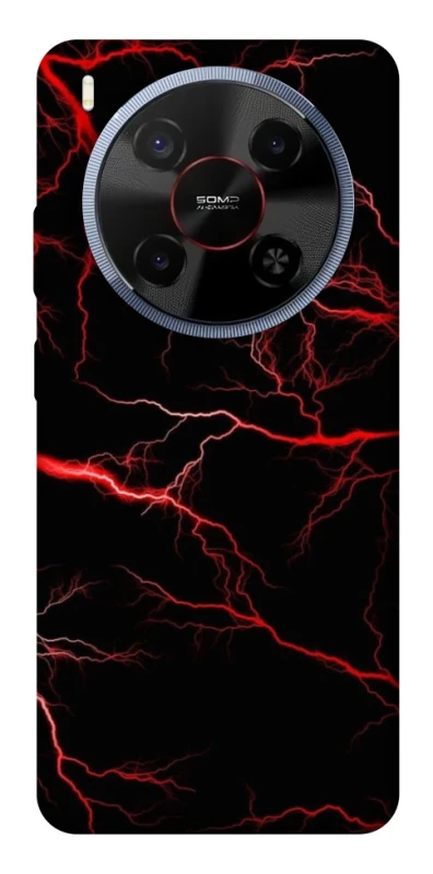 Чехол на ZTE Blade V70 Max Красная молния фото 1 из 1