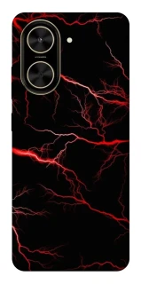 Чохол на Xiaomi Poco C71 Червона молнія фото 1 з 1