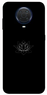 Чохол на Nokia G20 / G10 / 6.3 Black Lotus фото 1 з 1