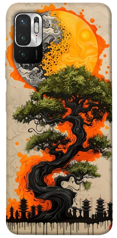 Чехол на Xiaomi Poco M3 Pro 4G / 5G Дух Японии v3 фото 1 из 1