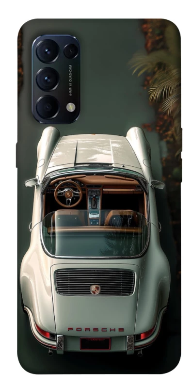 Чехол на Oppo Reno 5 4G White porsche фото 1 из 1