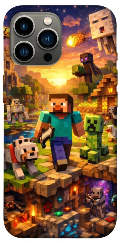 Чохол на Apple iPhone 12 Pro Max (6.7") Minecraft v6 фото 1 з 1