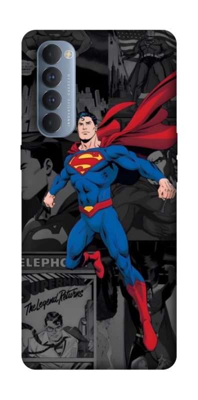 Чохол на Oppo Reno 4 Pro superman comics фото 1 з 1