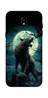 Чохол на Samsung Galaxy J5 (2017) Вовк під місяцем фото 1 з 1