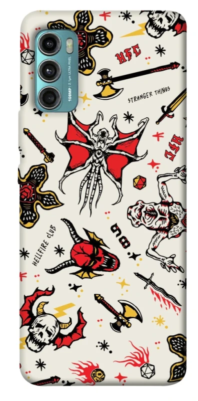Чохол на Motorola Moto G60 Stranger Things ver.2 фото 1 з 1
