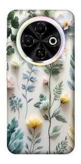 Чехол на TECNO Spark 30C Floral design ver.4 фото 1 из 1