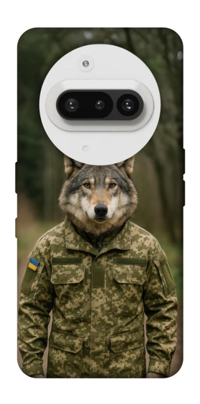 Чохол на Nothing Phone (3a) Вовк захисник фото 1 з 1