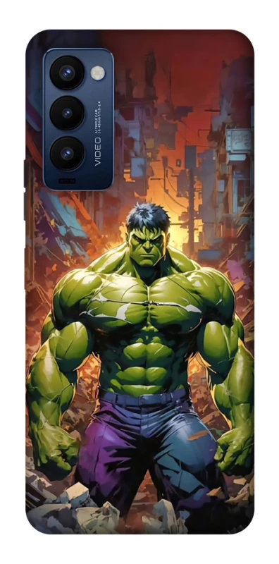 Чохол на TECNO Camon 18 Pro Hulk фото 1 з 1