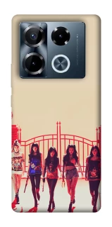Чохол на Infinix Note 40 Pro 4G RED VELVET v4 фото 1 з 1
