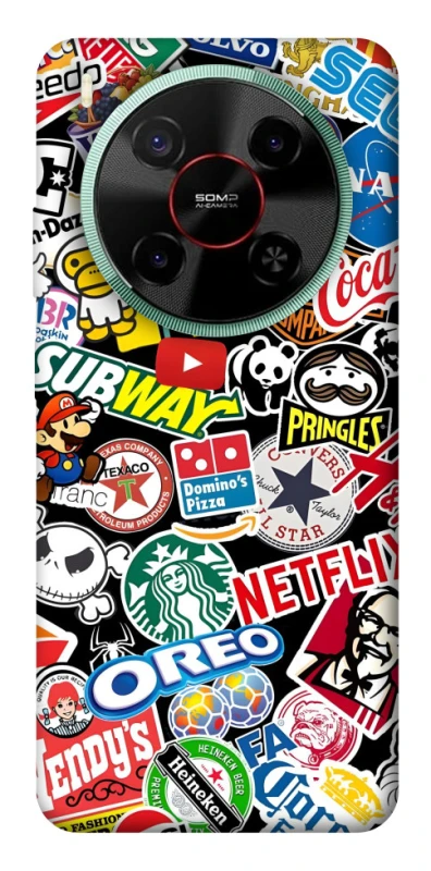 Чохол на ZTE Nubia V70 Max brands фото 1 з 1