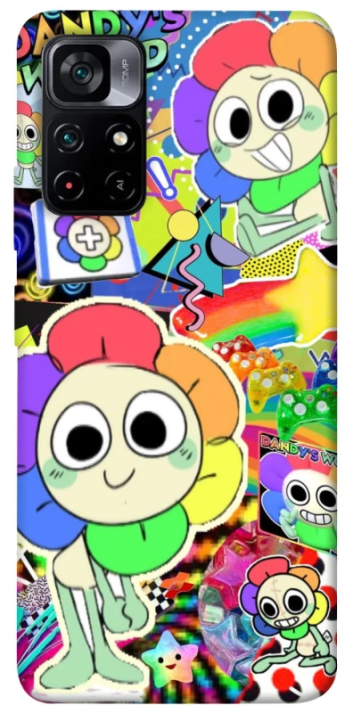 Чохол на Xiaomi Poco M4 Pro 5G Dandy world collage фото 1 з 1