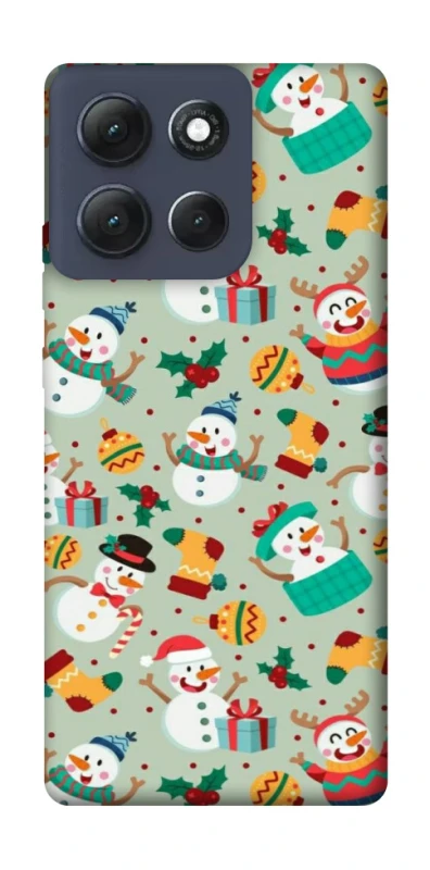 Чохол на Motorola Moto G86 Power Новорічний v2 фото 1 з 1