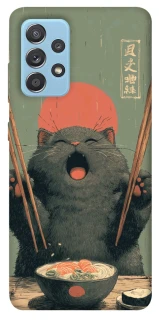 Чехол на Samsung Galaxy A52 4G / A52 5G Hungry Cat фото 1 из 1