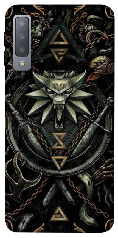 Чехол на Samsung A750 Galaxy A7 (2018) Ведьмак фото 1 из 1
