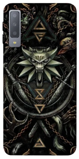 Чехол на Samsung A750 Galaxy A7 (2018) Ведьмак фото 1 из 1