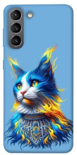 Чохол на Samsung Galaxy S21 Кіт патріот фото 1 з 1