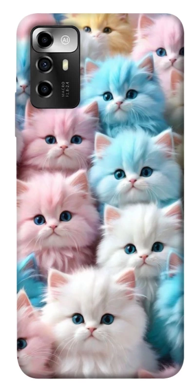 Чехол на ZTE Blade A72 Kittie Love фото 1 из 1