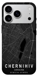 Чехол на Apple iPhone 18 Pro Max Chernihiv map фото 1 из 1