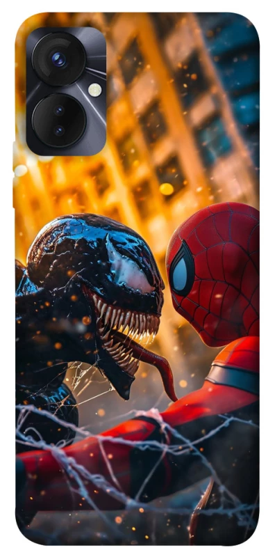 Чохол на TECNO Spark 9 Pro Venom vs Spiderman фото 1 з 1