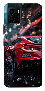 Чехол на Vivo Y15s Red sports car фото 1 из 1