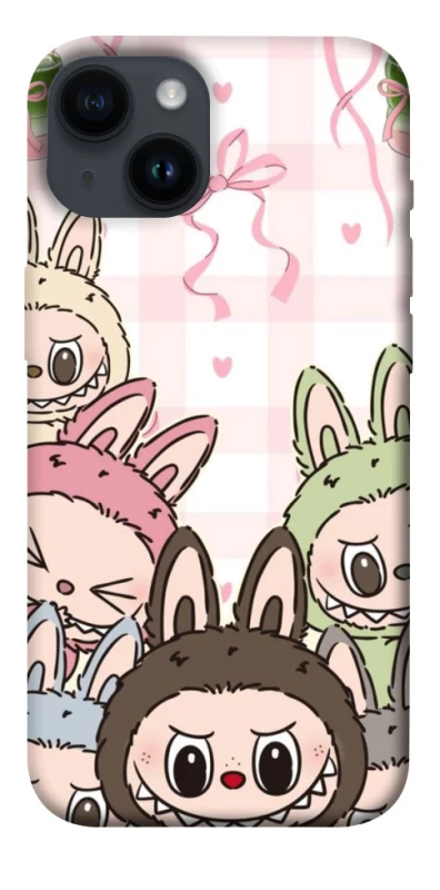 Чохол на Apple iPhone 14 (6.1") All Labubu 2 фото 1 з 1