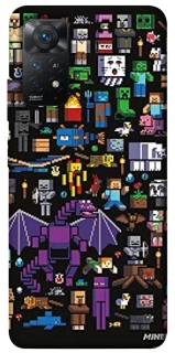 Чохол на Xiaomi Redmi Note 12 Pro 4G Minecraft v5 фото 1 з 1