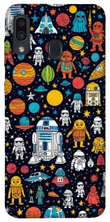 Чохол на Samsung Galaxy A20 / A30 Star Wars background ver.2 фото 1 з 1