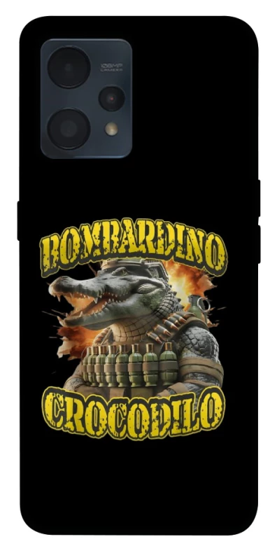 Чехол на Realme 9 4G / 9 Pro+ Bombardino Crocodilo фото 1 из 1