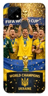 Чохол на Realme C21 UA-Football ver.5 фото 1 з 1