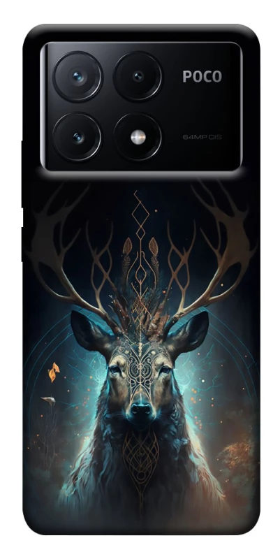 Чехол на Xiaomi Poco X6 Скандинавский олень v2 фото 1 из 1