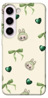 Чехол на Samsung Galaxy S23+ Labubu Green Heart фото 1 из 1